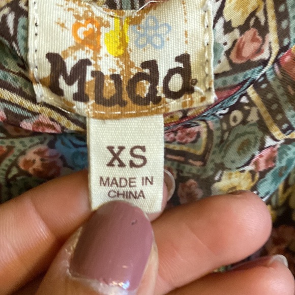 Mudd boho blouse size XS - Picture 2 of 5